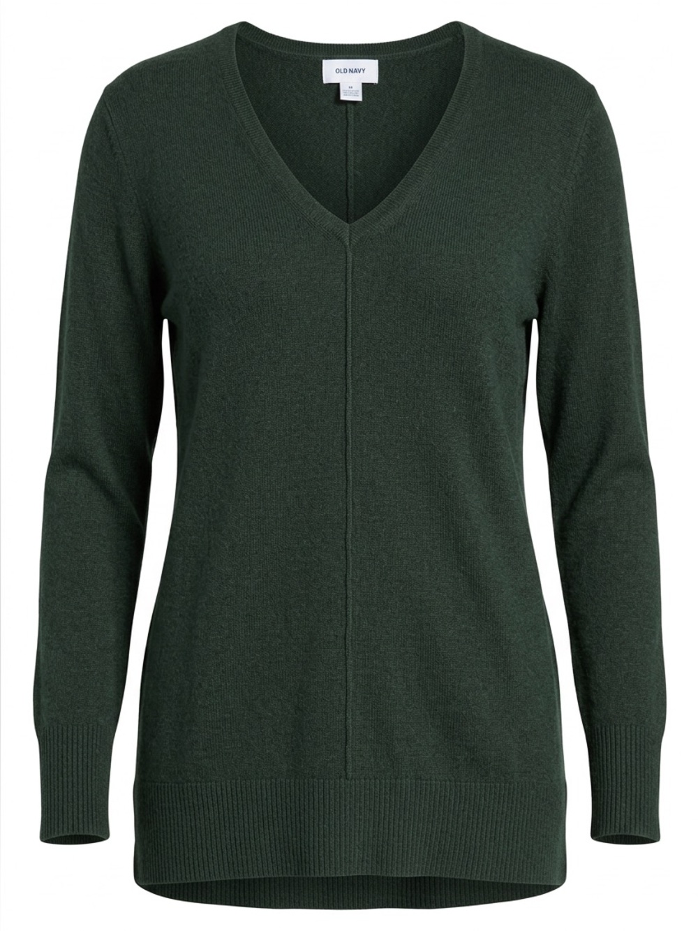 Old Navy Dark Green V-Neck Sweater